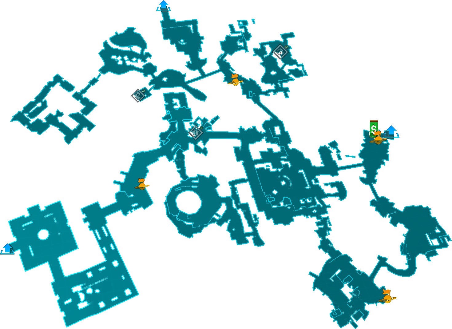 カースヘイヴン 全体図