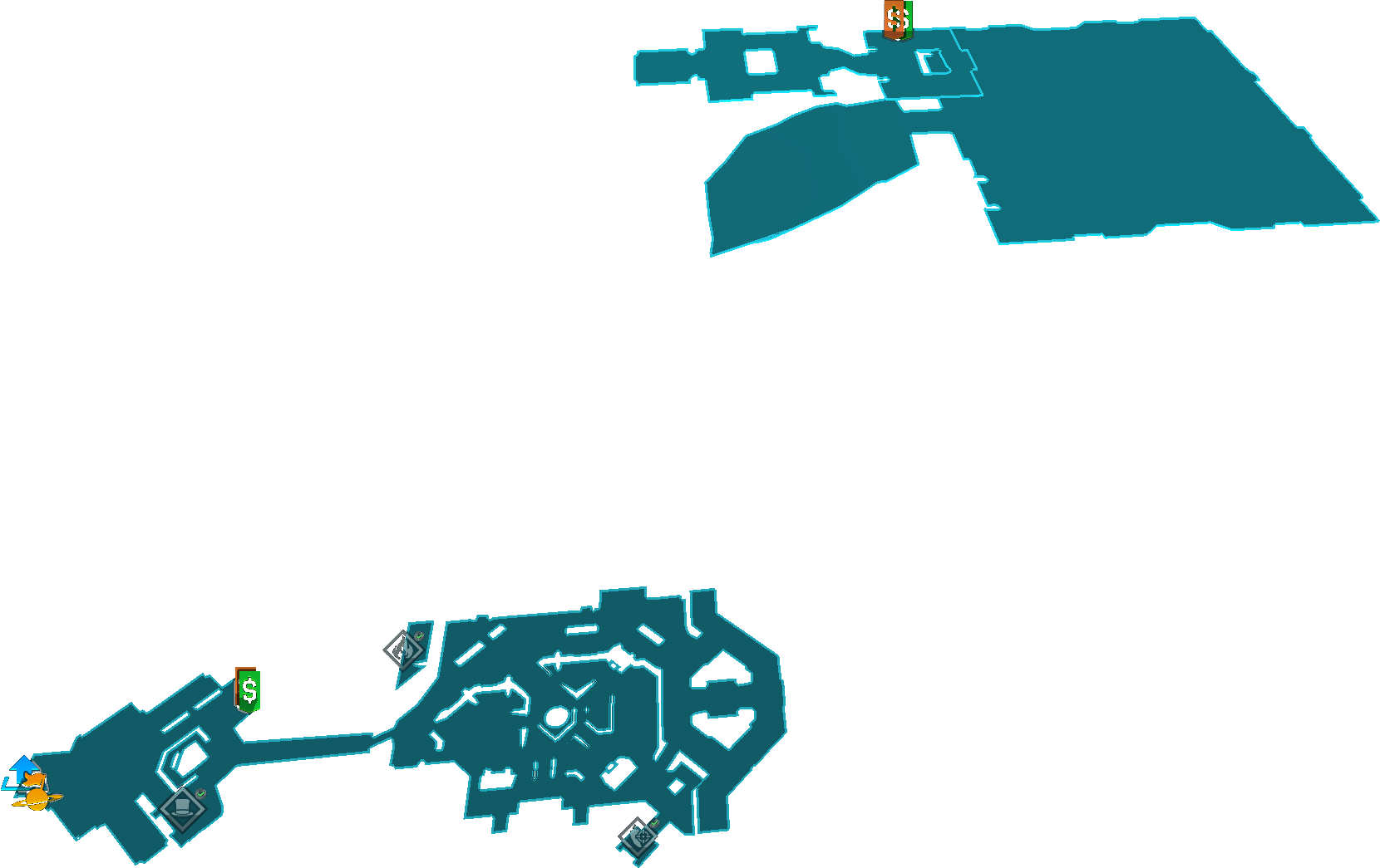 VIP タワー 全体図