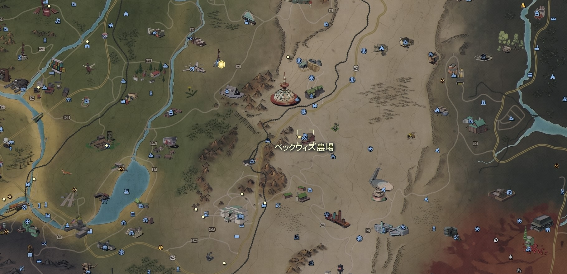 Fallout 76 карта верстаков - 83 фото
