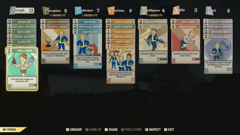 Perk Fallout 76 フォールアウト76 日本語攻略 Wiki