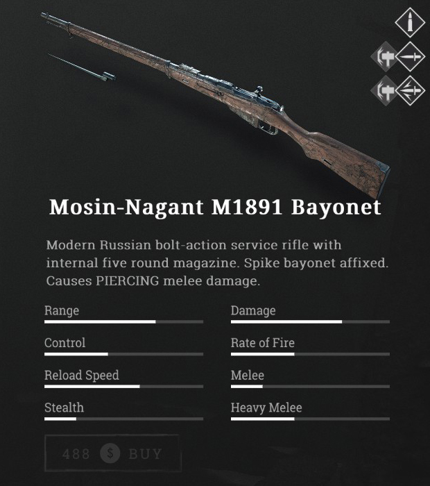 Mosin Nagant M1891 Bayonet