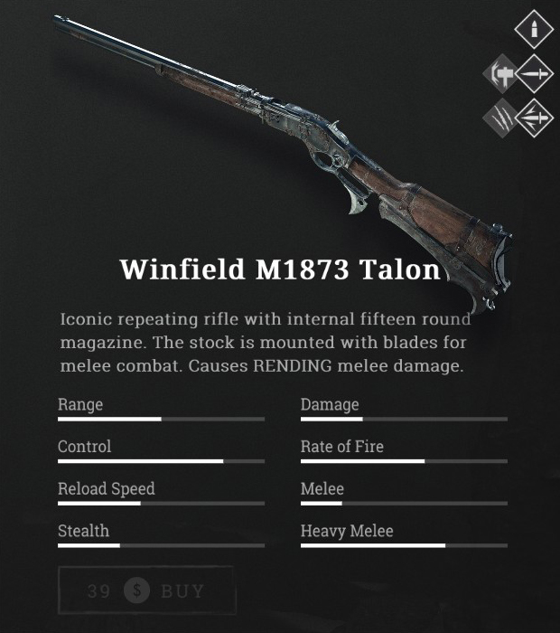 Winfield M1873 Talon