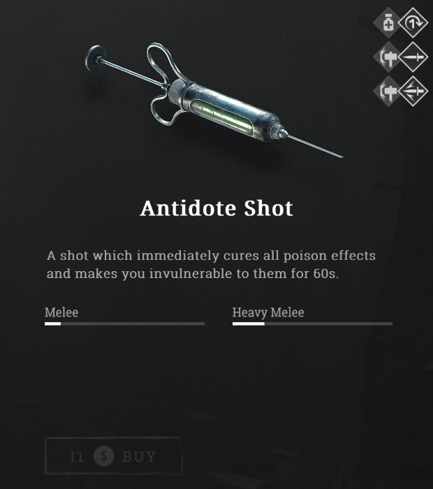 Antidote Shot