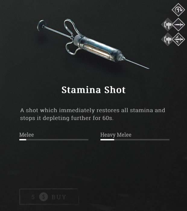 Stamina Shot