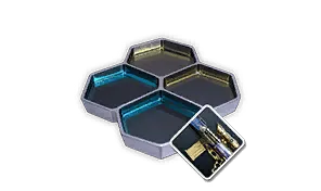 ブルービートルの高分子融合体研究図面